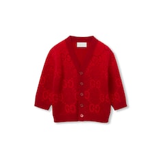 Baby-Cardigan aus GG Wolljacquard