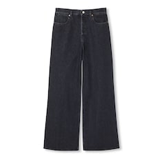 Wide leg denim pant