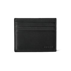 กระเป๋าใส่บัตร GG Emblem embossed card case