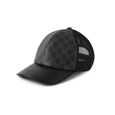 Gorra de béisbol de lona con monograma GG
