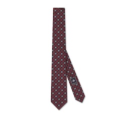 Cravatta in seta jacquard GG