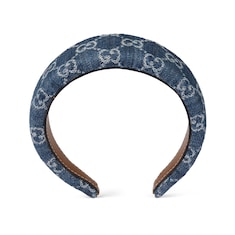 GG denim hairband