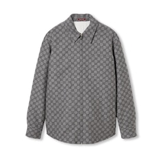 Overshirt in flanella GG