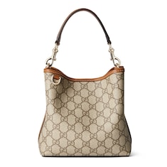 Borsa a secchiello GG Emblem misura piccola