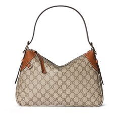 Sac à épaule GG Emblem taille moyenne