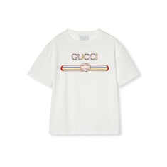 Children's printed cotton T-shirt