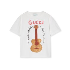 〔チルドレンズ〕プリント コットン Tシャツ