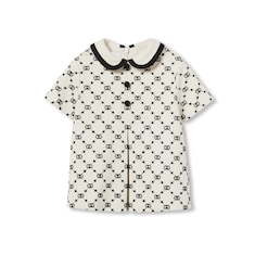 Vestido de punto bordado para bebé
