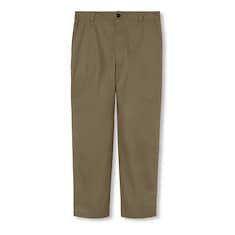 Cotton twill pants with Web