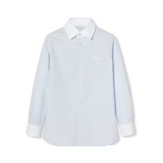 Chemise enfant en coton brodé