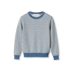 Children's GG cotton jumper