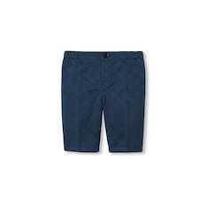 Pantalone neonato in cotone GG con dettaglio Web