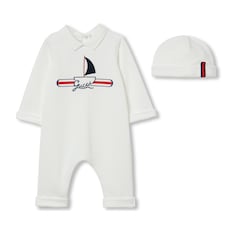 Baby printed two-piece gift set