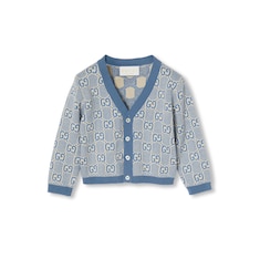 Baby-Cardigan aus Baumwolle mit GG