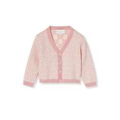 Baby-Cardigan aus Baumwolle mit GG