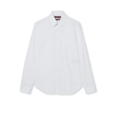 Cotton poplin shirt with Web