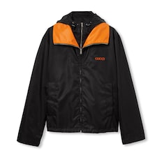 Nylon twill jacket