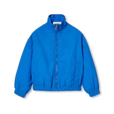 Children's printed nylon zip jacket