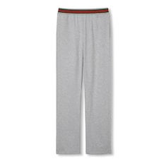 Pantalon de jogging en jersey de coton avec bande Web