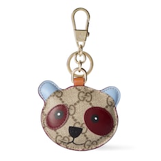 Panda-shaped bag charm