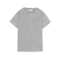 Camiseta infantil de algodón con bordado