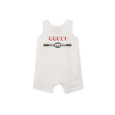 Baby printed cotton one-piece