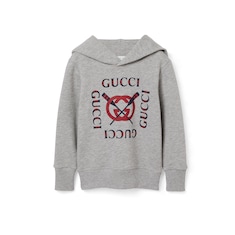 Children's printed cotton sweatshirt