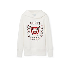 Sweat-shirt pour enfant en coton imprimé