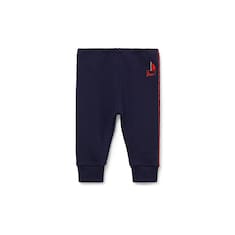 Pantalón de punto de algodón bordado de bebé