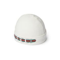 Cappello neonato in cotone stampato