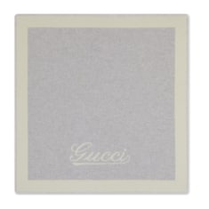 Baby ivory cashmere blanket