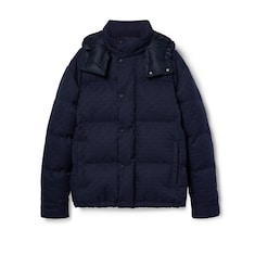 GG canvas down jacket