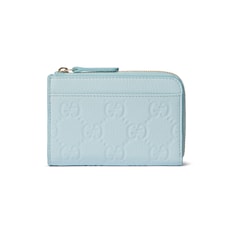 GG Emblem zip card case