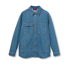 Camicia in denim dal taglio morbido