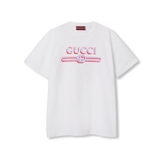 コットンジャージー プリント Tシャツ