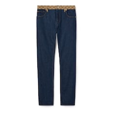 Eng zulaufende Hose aus Denim