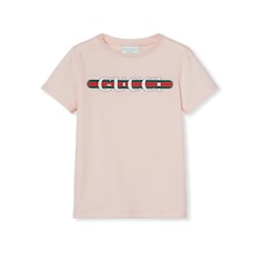 Children's printed cotton T-shirt