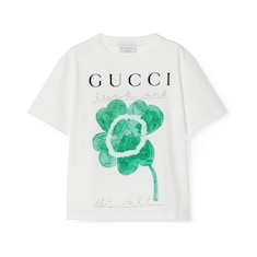 Children's printed cotton T-shirt