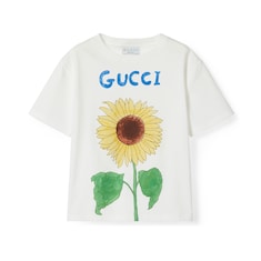 Children's printed cotton T-shirt