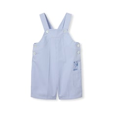 Baby embroidered cotton overall