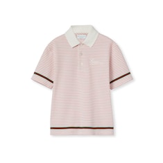 Polo pour enfant en coton brodé