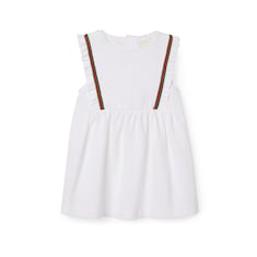 Baby cotton dress with Web