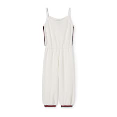 Children's terrycloth dungaree