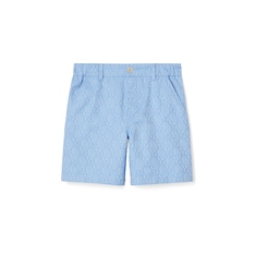 Kindershorts aus Baumwolle mit GG Shadow