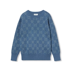 Children's GG stars cotton sweater