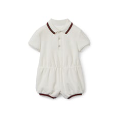 Baby cotton one-piece with Web