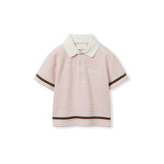 Baby-Poloshirt aus Baumwolle mit Stickerei