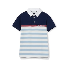 Polo pour enfant en coton imprimé