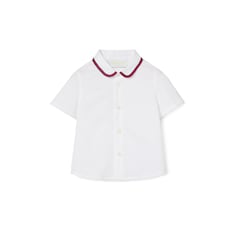 Chemise pour bébé en coton brodée