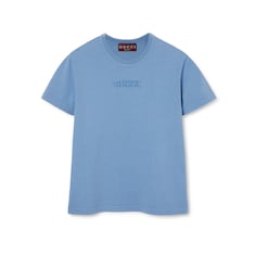 Embroidered cotton jersey T-shirt